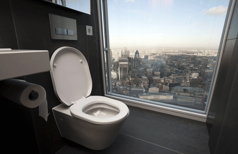 Loo view from the top of The Shard